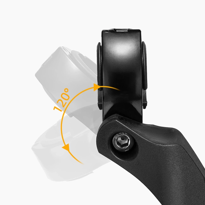 Rockbros 26210001004 rétroviseur de vélo, droit, arrière - noir