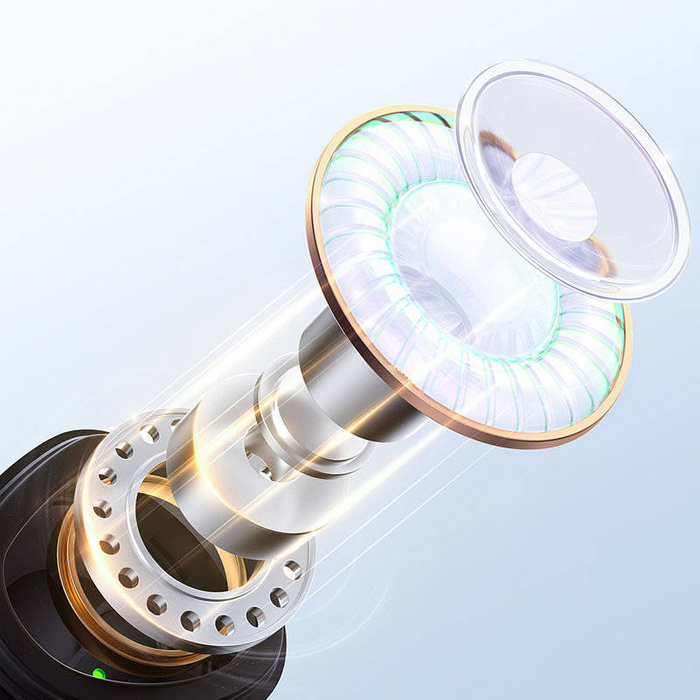 Joyroom bezdrátový sluchátka TWS Bluetooth 5.1 300mAh černý (JR-TL1 Pro)