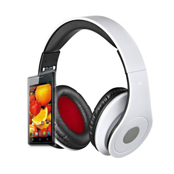 Rebeltec auriculares con cable AUDIOFEEL2 in-ear blanco