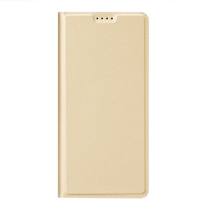 Dux Ducis Skin Pro Case For Xiaomi Redmi Note 12 Cover Flip Card Wallet Stand Gold