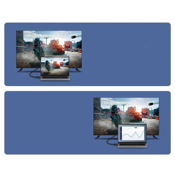 Cavo Baseus Cavo HDMI 2.0 4K 60 Hz 3D HDR 18 Gbps 1 m nero (CAKGQ-A01)