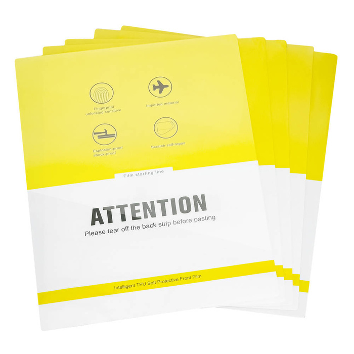 20 pezzi Foglio idrogel per tablet, autorigenerante per il taglio con un plotter (29 cm x 22,5 cm)