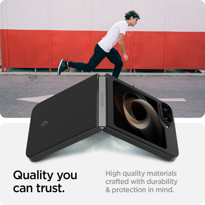 Spigen AIRSKIN GALAXY Z FLIP 6 / 7 FE ARAMID NOIR