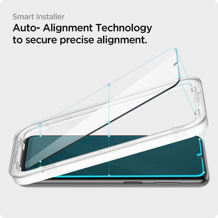 Tempered Glass Spigen ALM GLAS.TR 2-PACK GALAXY A13 4G / LTE CLEAR