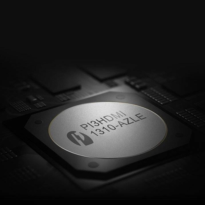 Uzelený prepínač rozdeľovač rozbočovač prepínač HDMI - 3x HDMI 3D 4K 7,5 Gbps 36 bit na kanál čierna (40234)