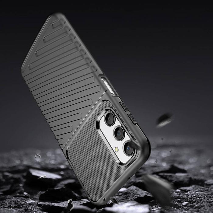 Custodia Thunder Case per Samsung Galaxy A24 4G custodia in silicone nera