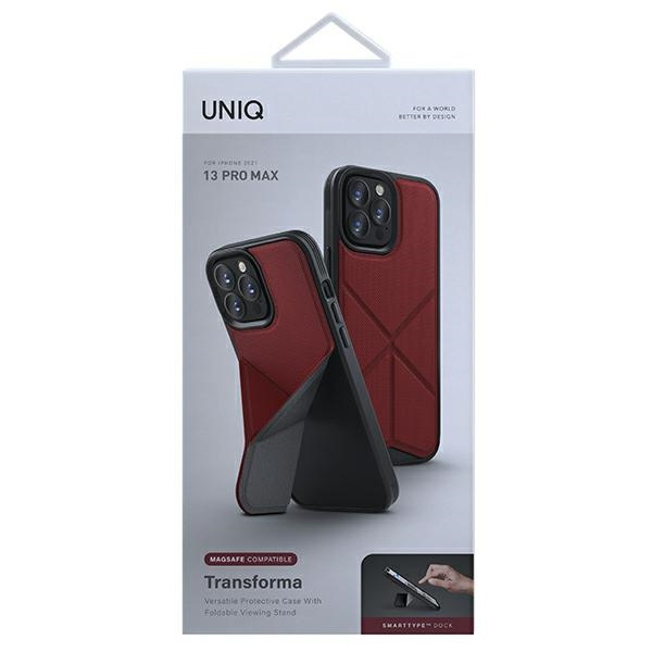 Uniq Transforma iPhone 13 Pro Max 6.7&quot; rojo/rojo coral MagSafe