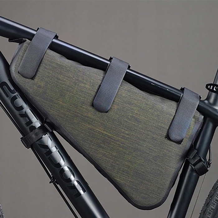 Rockbros AS-017 bicycle frame bag 5 l - dark green