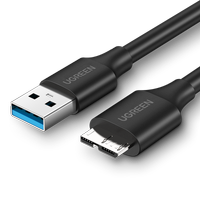 Ugreen kabel - USB - micro USB typ B SuperSpeed 3.0 kabel 1m černý (10841)