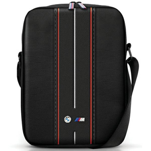 BMW Tasche BMTB10COMPVSKR Tablet 10" Schwarz/Schwarz Nylon Roter Streifen