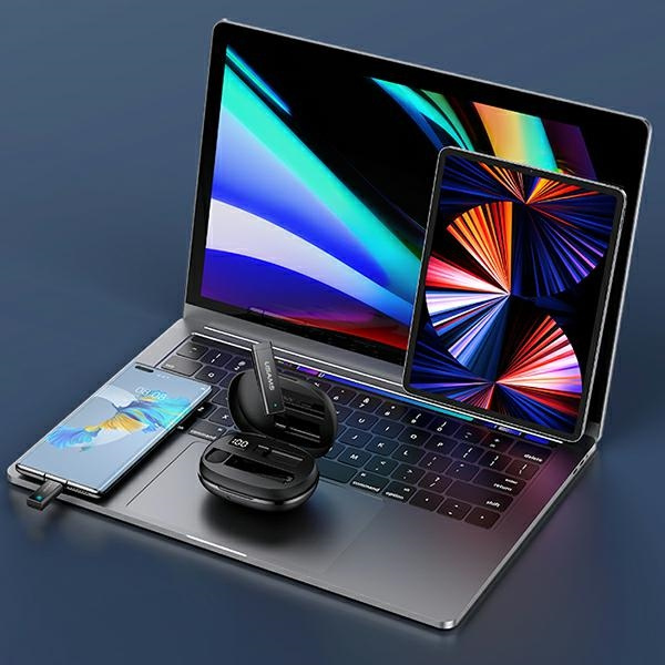 Usams ENC 2.4G bezdrátový lavalier mikrofon Lightning ZB244MKF01 (US-ZB244)