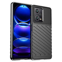 Custodia Thunder Case per Xiaomi Redmi Note 12 Pro+ custodia in armatura in silicone nera