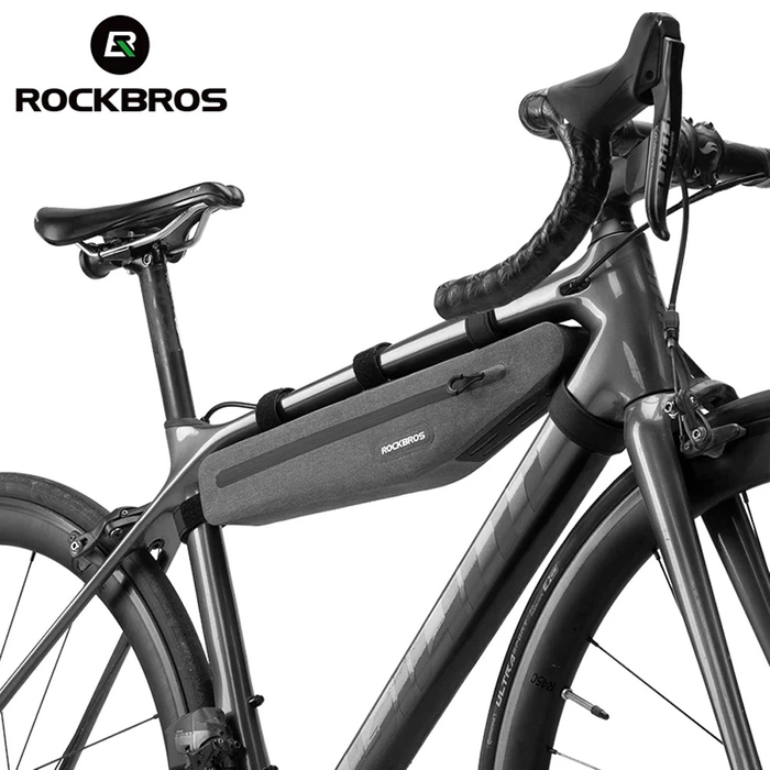 Rockbros AS-052 sac de vélo étanche pour cadre - gris
