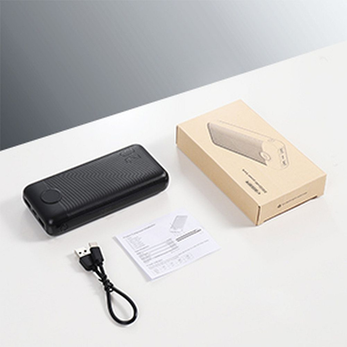 VEGER powerbank 20 000 mAh PD QC3.0 2A 20W L20S (VP2039PD / W2039PD) biały