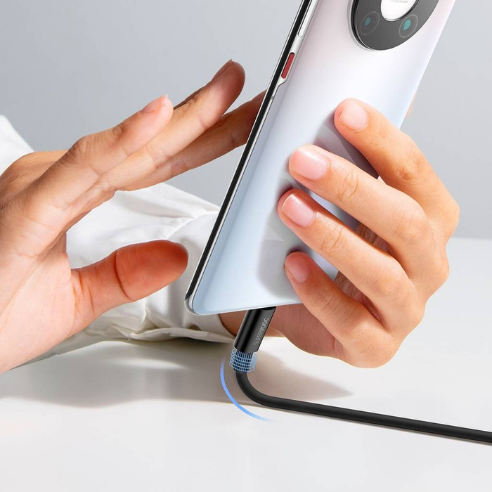 Baseus Superior Series SUPERVOOC USB-A vers USB-C 65W 2m noir