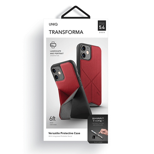 Apple iPhone Case UNIQ 12 Transforma Red Mini Case
