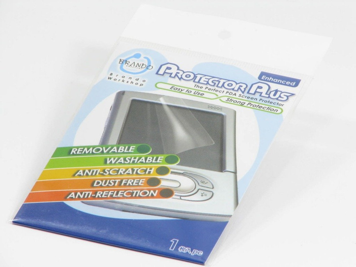 BRANDO LCD Ochranná fólia Samsung I8000 Omnia Screen Protector Pre Displej