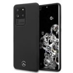 Telefontok MERCEDES Samsung Galaxy S20 Ultra Silicone Line fekete tok