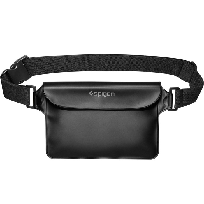 Funda Spigen A621 UNIVERSAL IMPERMEABLE Case &amp; WAIST BAG NEGRO
