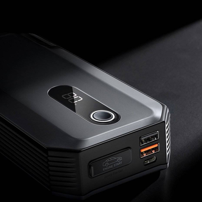 Baseus Super Energy Max Car Jump Starter (20000mAh, Peakcurrent 2000A) + cable black (CGNL020001)