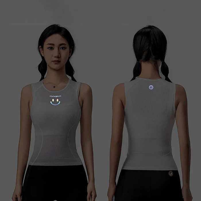 Rockbros YDBX001 women&#39;s quick-drying cycling vest XL / XXL - white