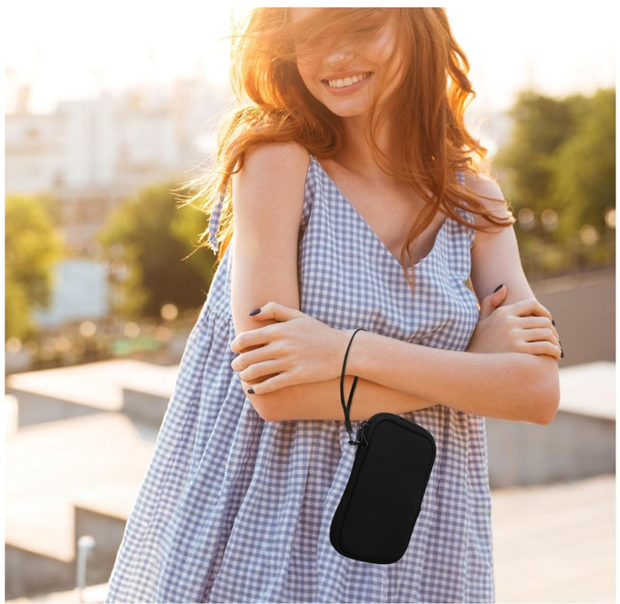 TECH-PROTECT SM70 UNIVERSAL PHONE POUCH 6.0-7.2 INCH BLACK