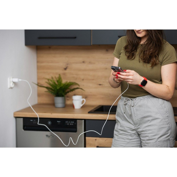 FORCELL kabel Typ C auf Typ C QC4.0 5A/20V PD100W C339 2m weiß