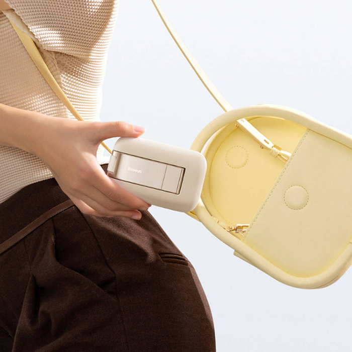 Verstellbarer Telefonständer der Baseus Seashell-Serie – Rosa