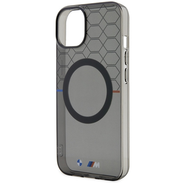 Case BMW BMHMP14MHGPK iPhone 14 Plus 6.7" grey/grey Pattern MagSafe