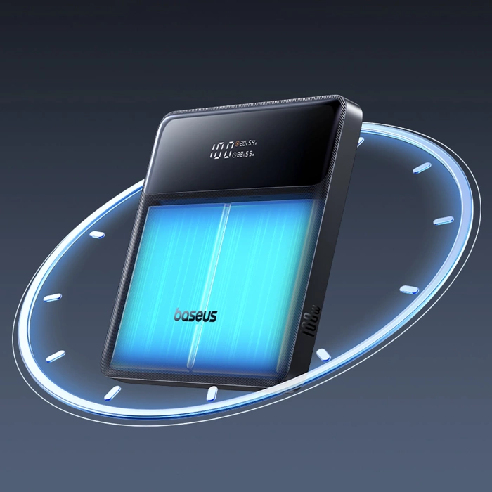 Powerbank Baseus Blade H1 20000mAh 100W z wyświetlaczem - czarny