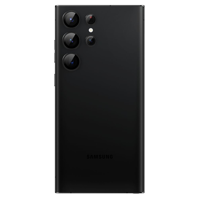 PROTECTEUR DE CAMÉRA Spigen OPTIK.TR "EZ FIT" PROTECTEUR DE CAMÉRA 2-PACK GALAXY S23 ULTRA BLACK