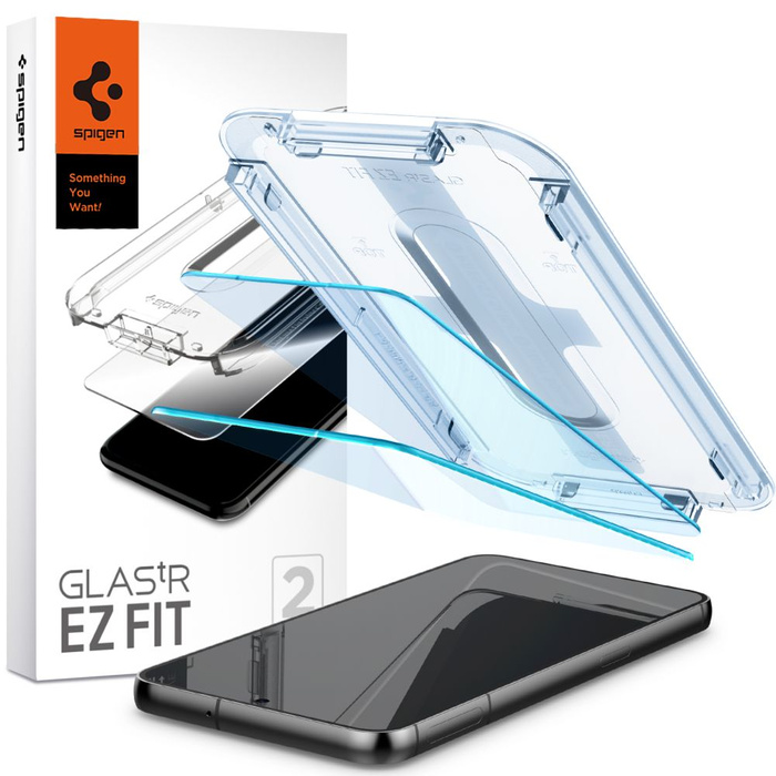 Tempered Glass Spigen GLAS.TR "EZ FIT" 2ER-PACK GALAXY S23+ PLUS KLAR