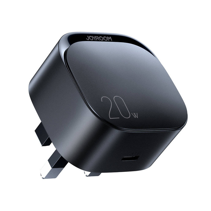 Petit chargeur rapide USB Type C PD 20W prise UE noir (L-P210)