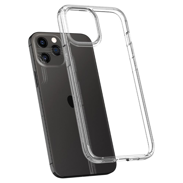 Hülle SPIGEN Ultra Hybrid iPhone 12 Pro Max Klar Transparentes Gehäuse