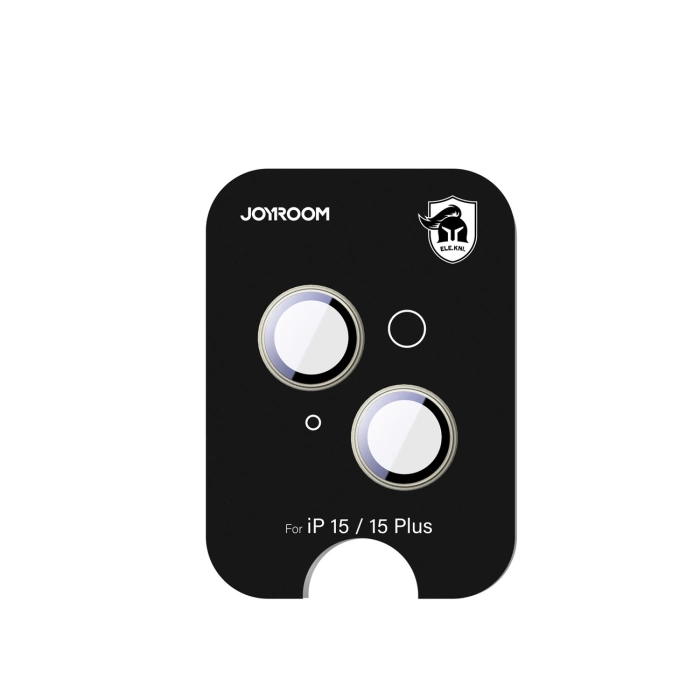 Joyroom JR-MFY0251 Schutzglas für iPhone 15/15 Plus Linsen - gelb