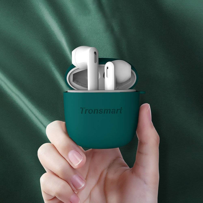 Tronsmart Earphone Case custodia in silicone per cuffie arancione