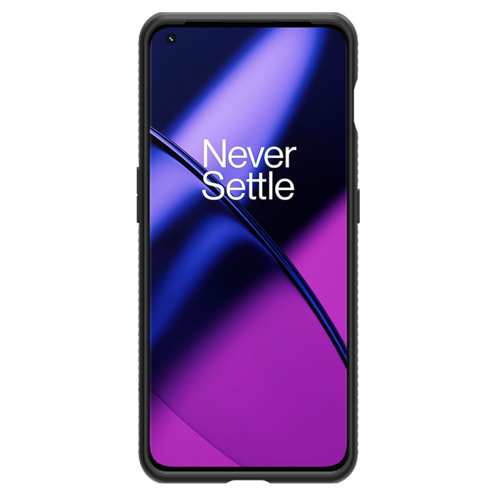 Hülle Spigen Liquid Air Oneplus 11 5G MATTE Schwarz Case