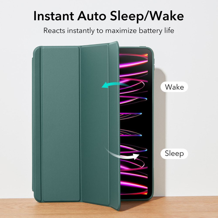 Telefontok Esr Ascend Hybrid IPad Pro 12.9 2021 / 2022 Erdei zöld