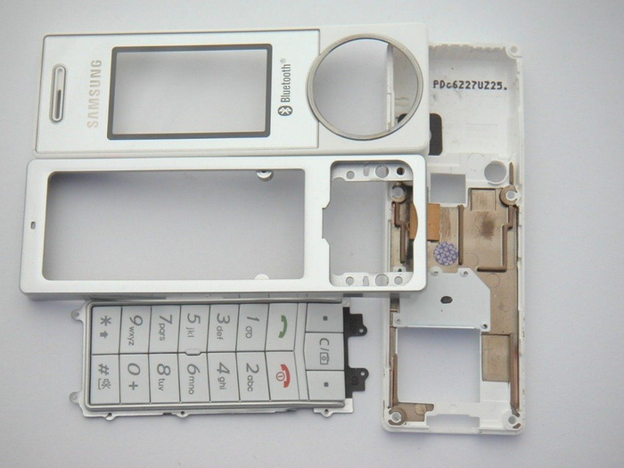 SAMSUNG X830 Teljes fehér B fokozatú tok