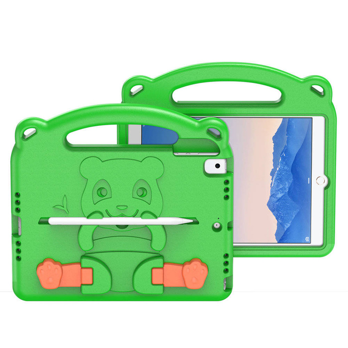 Dux Ducis Panda custodia morbida sicura per tablet per iPad 9.7'' 2018 / iPad 9.7'' 2017 con supporto per penna stilo giallo