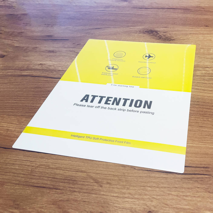 20 pezzi Foglio idrogel per tablet, autorigenerante per il taglio con un plotter (29 cm x 22,5 cm)