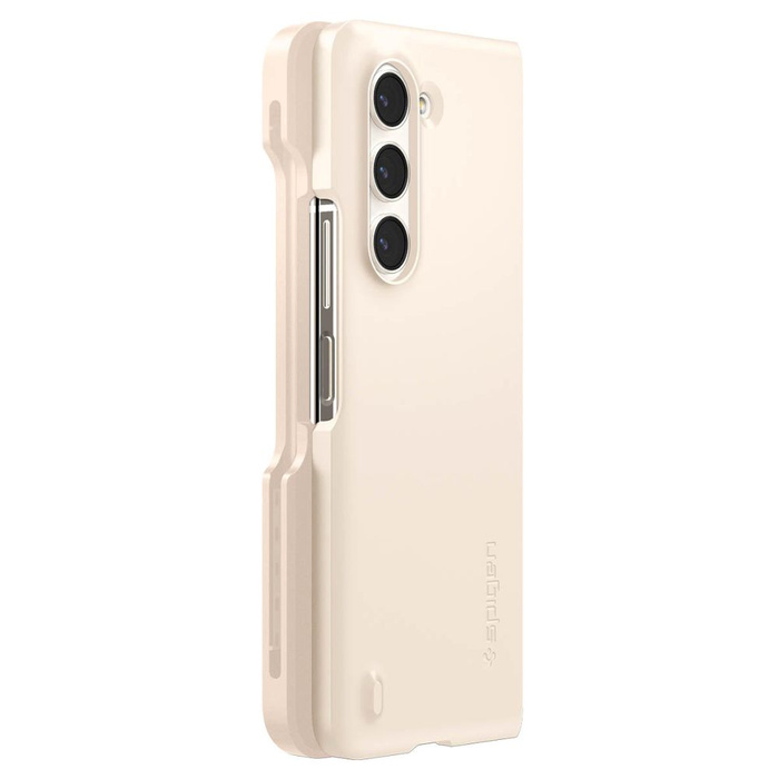 Coque Spigen Thin Fit Stylo Galaxy Z Fold 5 Ivoire perlé Case