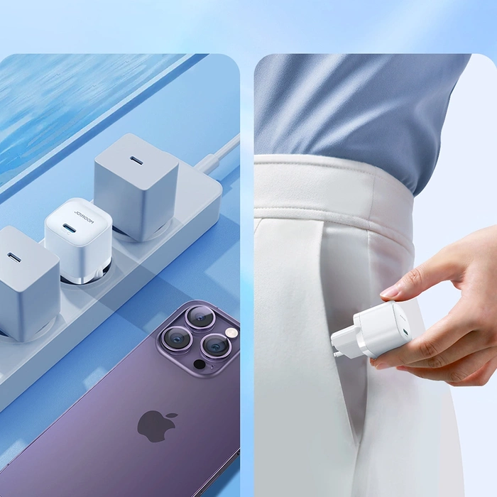 Mini-Ladegerät USB C 20W PD Joyroom JR-TCF02 | Weiss