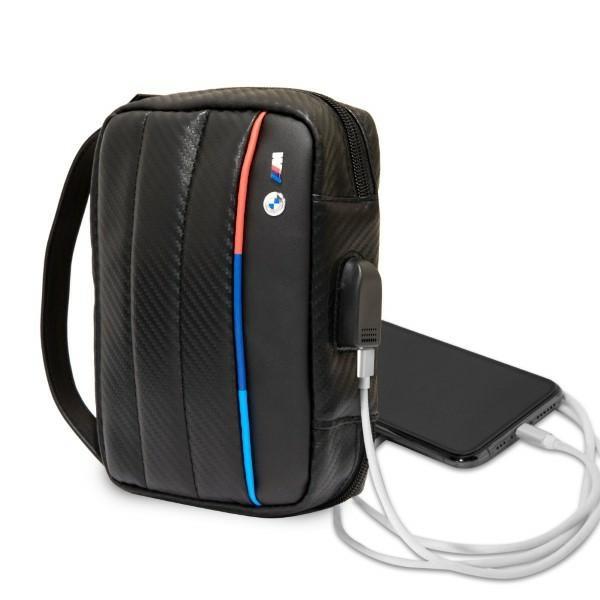 BMW Tasche BMHBPUCARTCBK Schwarz/Schwarz Carbon Tricolor Organizer