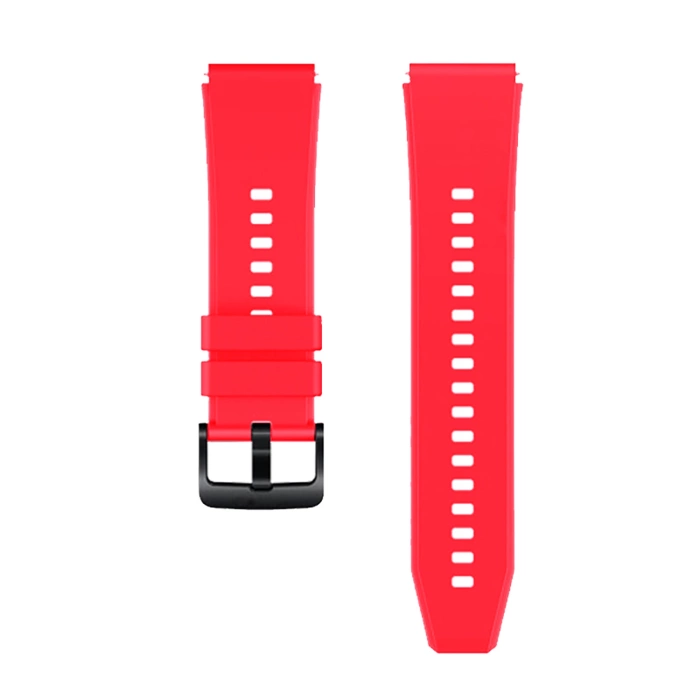 Silicone Strap for Huawei Watch GT 2/3/4/2 Pro/3 Pro/4 Pro/GT 2e 46mm - Red