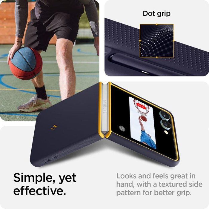 SPIGEN NANO POP MAG MAGSAFE GALAXY Z FLIP 7 ARÁNDANO MARINO