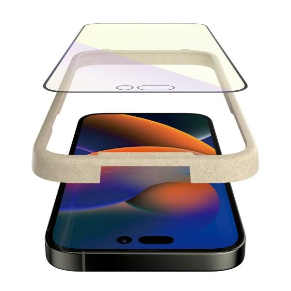 Glass PanzerGlass Ultra-Wide Fit iPhone 14 Pro Max 6.7" Screen Protection Antibacterial Easy Aligner Included Anti-blue light 2794