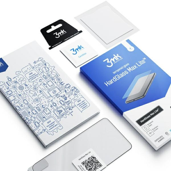 Hülle 3mk HG Max Lite iPhone 14 Pro Max schwarz/schwarz