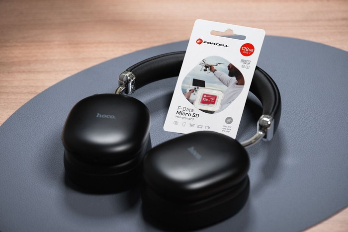 Karta microSD 128GB U3 class 10 Forcell F-Data czerwona