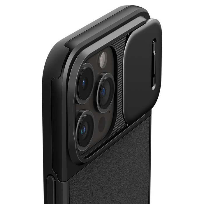 Funda Spigen Optik Armor Mag MagSafe iPhone 15 Pro Negro